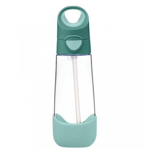 Bbox - Tritanowa butelka ze słomką 600 ml - Emerald Forest | BB500507